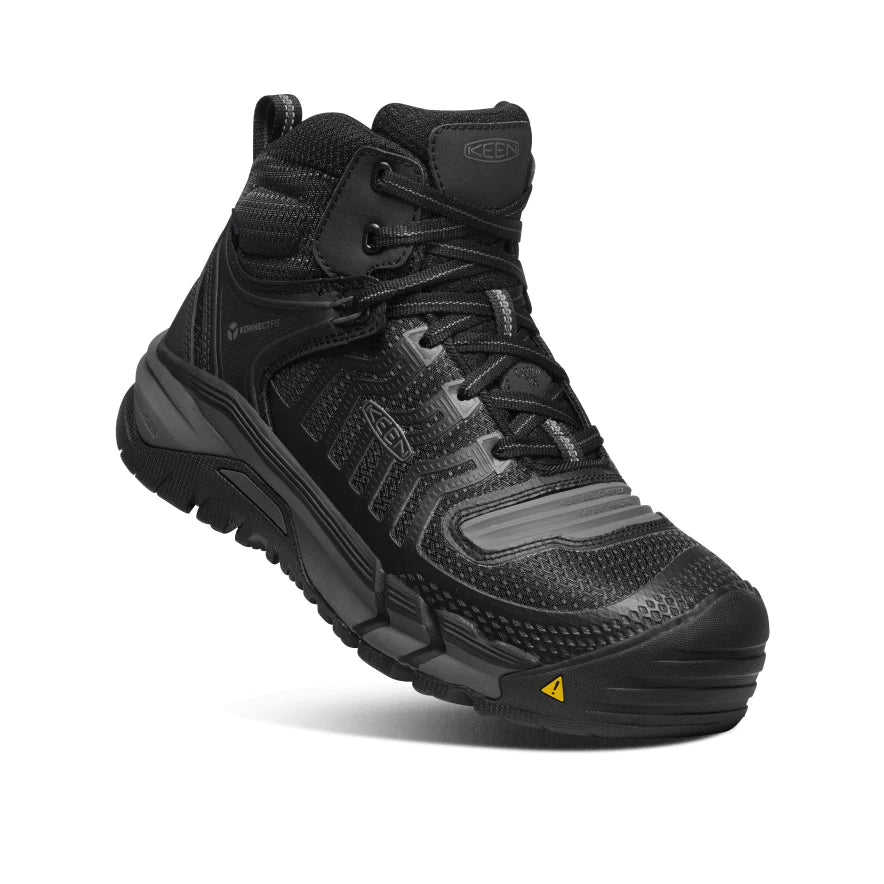 Keen Utility Kansas City Carbon-Fiber Toe Waterproof Mid Boot - Black - Men