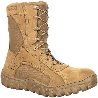 Rocky S2V Steel Toe Tactical Military Boot - Coyote - RKC053