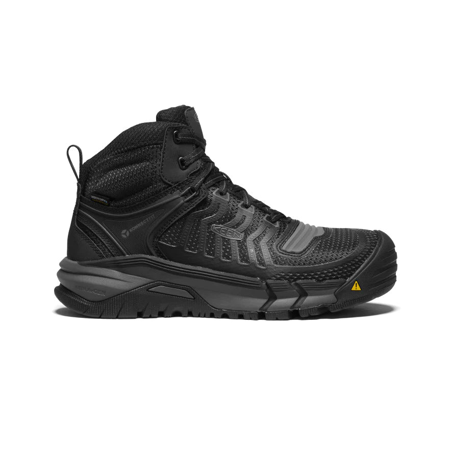 Keen Utility Kansas City Carbon-Fiber Toe Waterproof Mid Boot - Black â GSAboots.com
