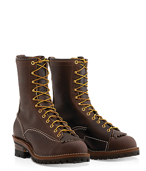 Wesco Highliner 10" Lace-To-Toe Boots - Brown - Men - BR9710100