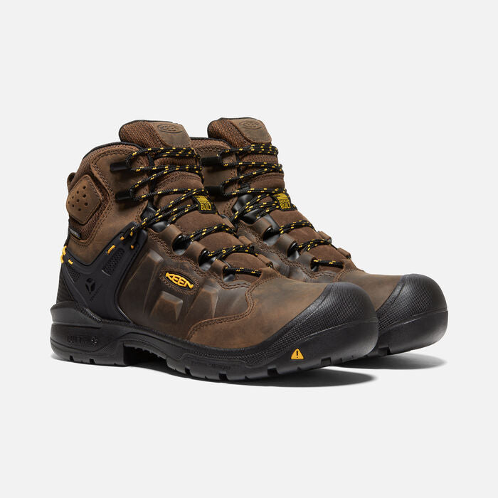 Keen Utility Dover 6" Carbon Fiber Toe Boot - Dark Earth/Black - Men