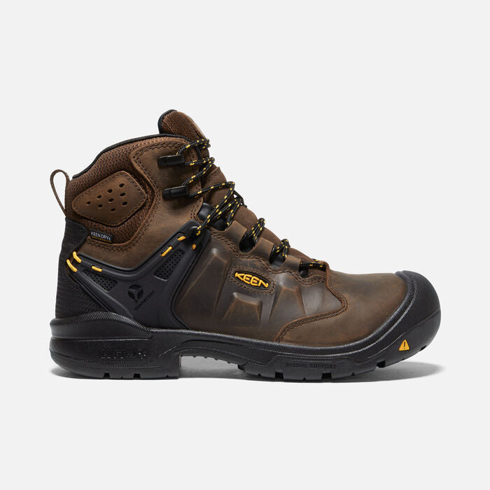 Keen Utility Dover 6" Carbon Fiber Toe Boot - Dark Earth/Black - Men