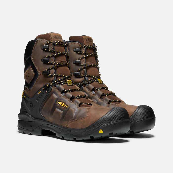 Keen Utility Dover 8" Carbon Fiber Boot - Brown/Black - Men