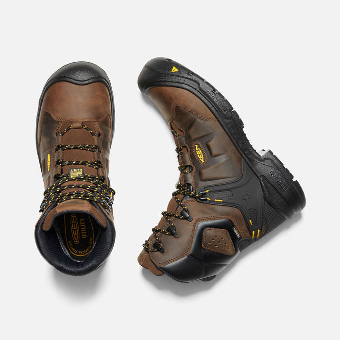 Keen Utility Dover 8" Carbon Fiber Boot - Brown/Black - Men