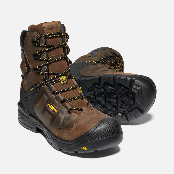 Keen Utility Dover 8" Carbon Fiber Boot - Brown/Black - Men