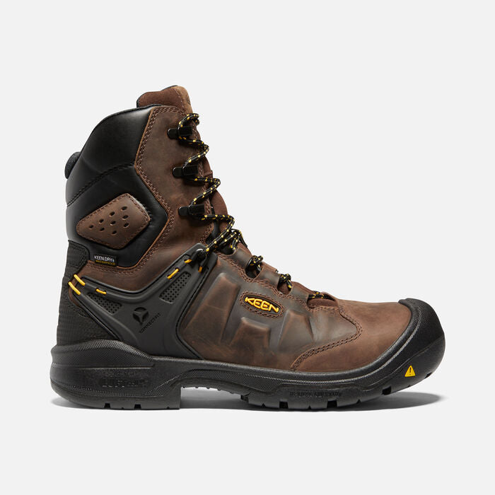 Keen Utility Dover 8" Carbon Fiber Boot - Brown/Black - Men