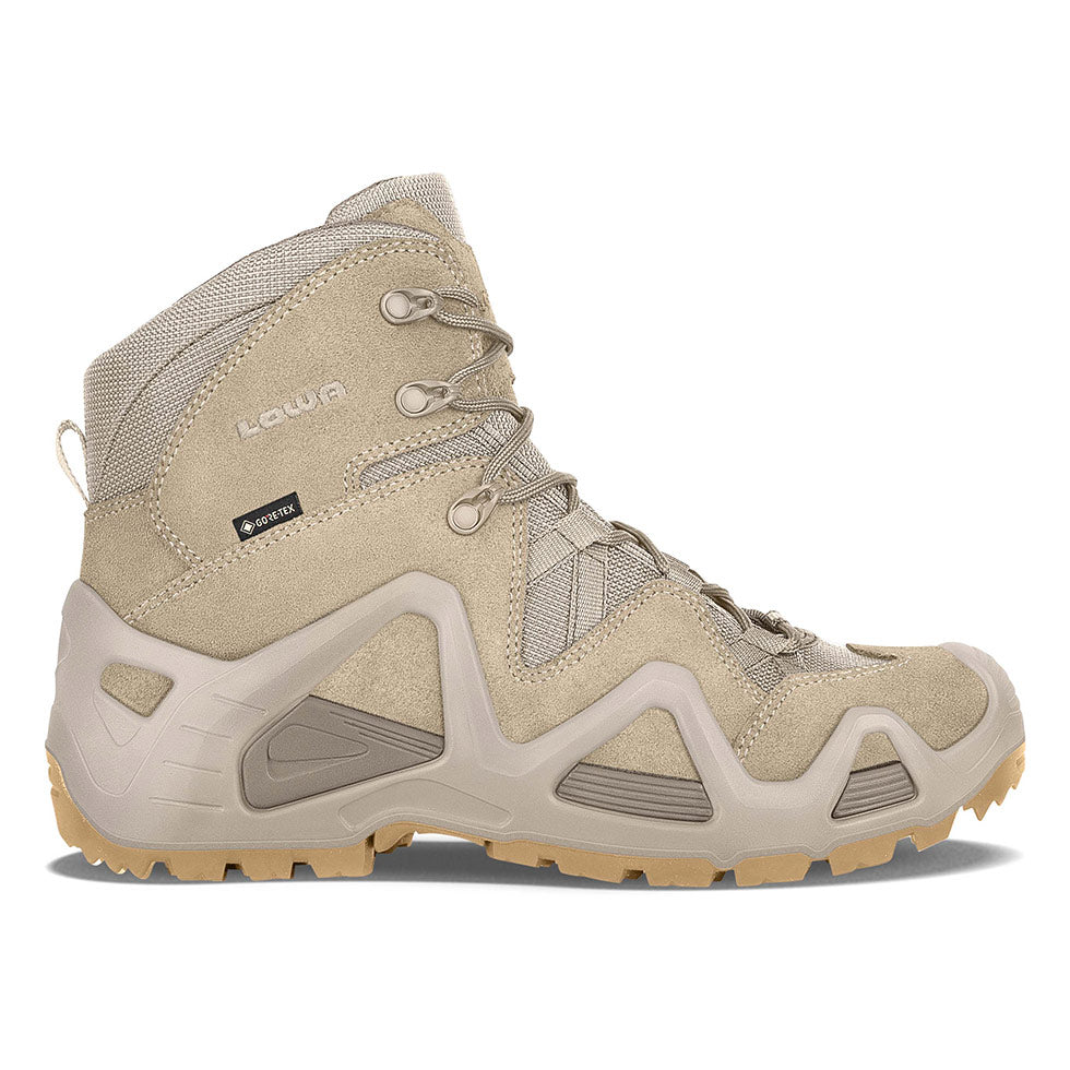 Lowa Zephyr GTX Mid Task Force Boots - Desert - Men â GSAboots.com