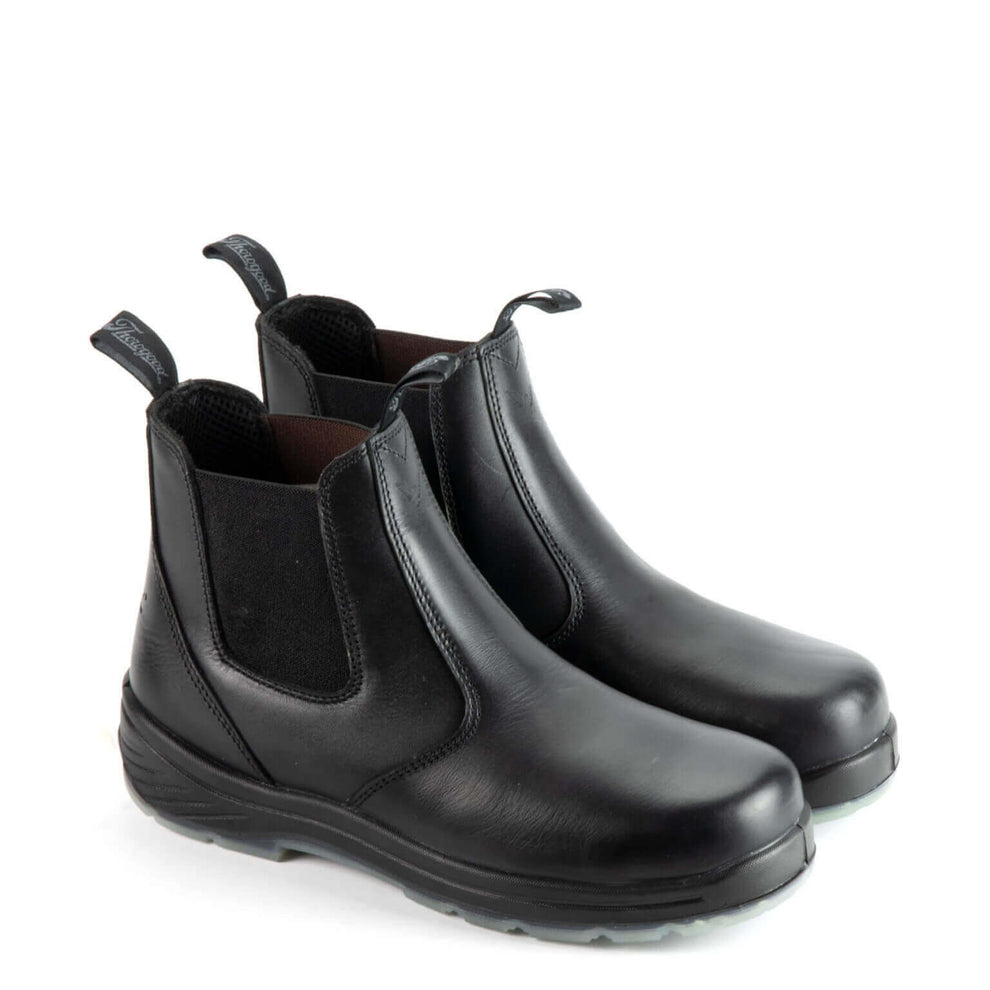 Thorogood Chelsea Boot Men 10W Black Leather Work Safety 834-6134 Slip Resistant Thorogood 804-6134 THOROGOOD 6 main image 3