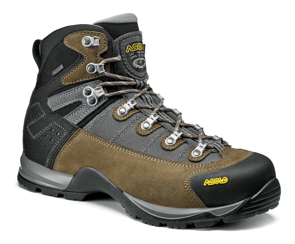 Asolo Gray Hiking Boots with Tan Accents Men main image 2