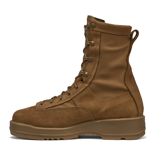 Belleville AFTWC Coyote Brown Gore-Tex Military Flight Boots Vibram 10.5 W USA Belleville Military Combat Boots Mens 10.5 Coyote Brown  main image 4